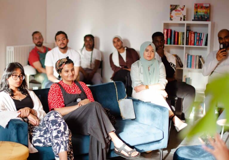 Hayati Poetry Night Audience, pic credit Anisa Fazal